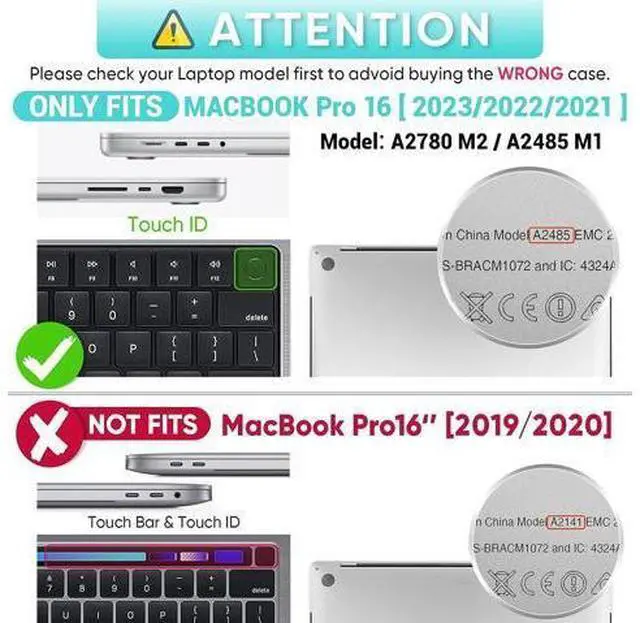 Alt view image 2 of 7 - MacBook Pro 16 inch Case 2023/2022/2021 (Model: A2780 A2485), M2 / M1 Pro/Max Chip, Shock Resistant Laptop Hard Shell Case with Foldable Stand/Mouse Pad for MacBook Pro 16", Apricot