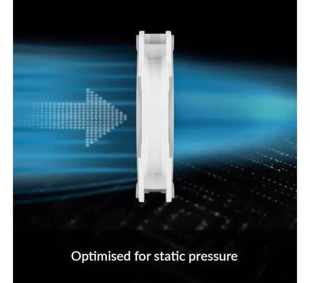 Alt view image 2 of 7 - ARCTIC BioniX P140-140 mm Gaming Case Fan with PWM Sharing Technology (PST), Pressure-optimised PC Fans, Computer, Fan Speed: 200-1950 RPM - Grey, White