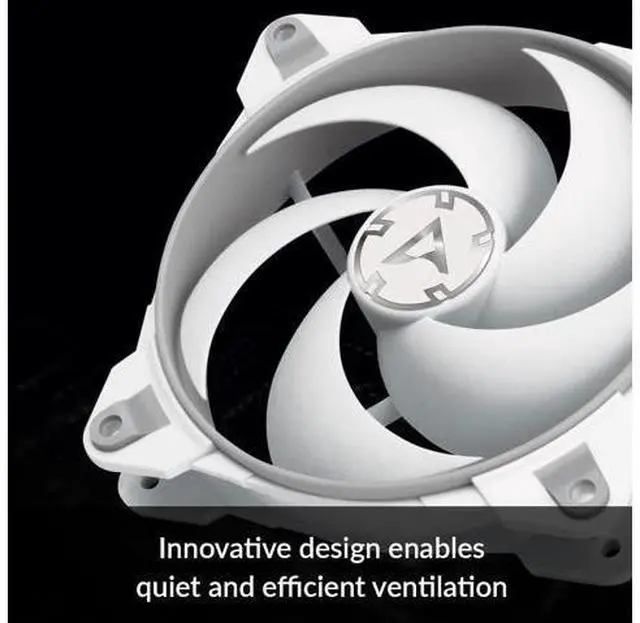 Alt view image 3 of 7 - ARCTIC BioniX P140-140 mm Gaming Case Fan with PWM Sharing Technology (PST), Pressure-optimised PC Fans, Computer, Fan Speed: 200-1950 RPM - Grey, White