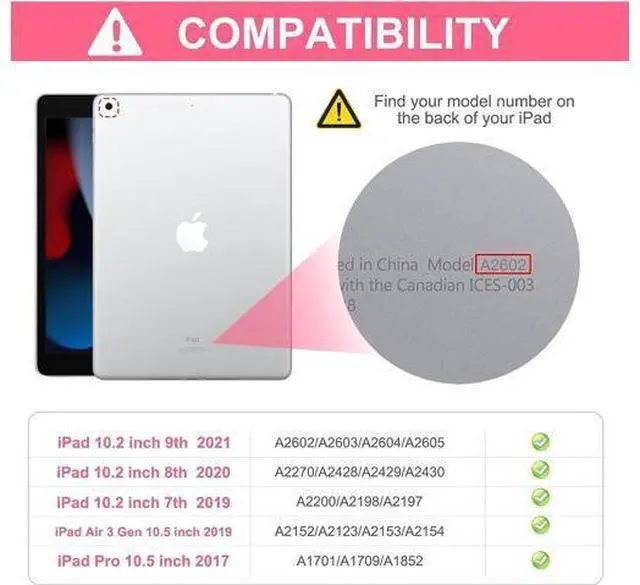 Alt view image 2 of 7 - 3D Cute Astronauts Case for iPad 9th 8th 7th Generation 10.2 Inch,Silicone Kids Girls Spaceman Case with Pencil Holder,Carrying Strap,Handle Grip,Kickstand for iPad Air 3 Gen/iPad Pro 10.5-Pink