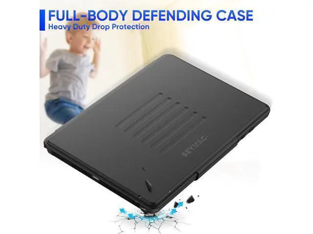 Alt view image 6 of 6 - for Galaxy Tab A9+ Plus 5G Tablet Case 11'', Smart Auto Sleep Cover with Magnetic Multi-Angles Stand, Card Slot Case for Galaxy Tab A9 Plus/ A9+ 11'' SM-X210/X216/X218 (Black)