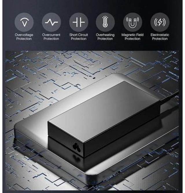 Alt view image 6 of 7 - 150W 120W Charger Fit for HP USB-C Dock G5 5TW10UT 5TW10AA 5TW10AA#ABB 5TW10UT#ABA, HP ZBook 15 Laptop G3 G4 G5 G6