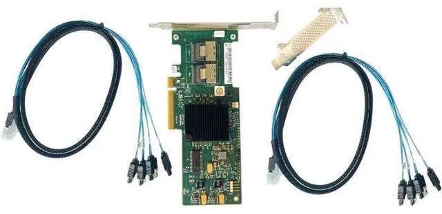 Alt view image 3 of 3 - LSI 9223-8i RAID Controller Card SAS 6Gbps PCI E HBA FW:P20 9211-8i IT Mode ZFS FreeNAS unRAID RAID Expander 2* SFF8087 SATA
