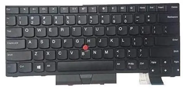Alt view image 3 of 7 - Genuine Laptop Replacement Non-Backlit Keyboard for Lenovo ThinkPad A475 A485 T470 T480 01AX364 01AX405 01AX446 01HX339 01HX379 01HX299 01HX379 01HX299 01HX328 01HX368 01HX408 01AX364