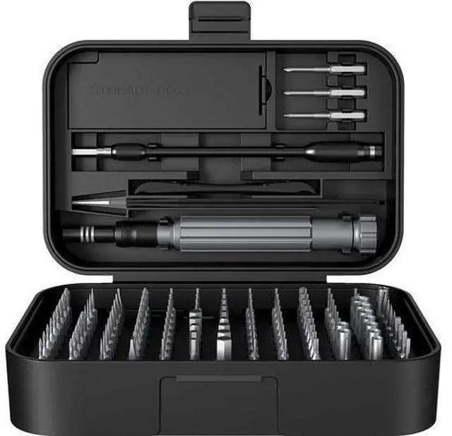 Main image of Precision Screwdriver Set,150 in 1 Electronics Tool Kit with 120 Bits Magnetic Screwdriver Set & 30-bit Magnetic Set Handy Repair Tool for Computer Phone Watch Camera Laptop, Black