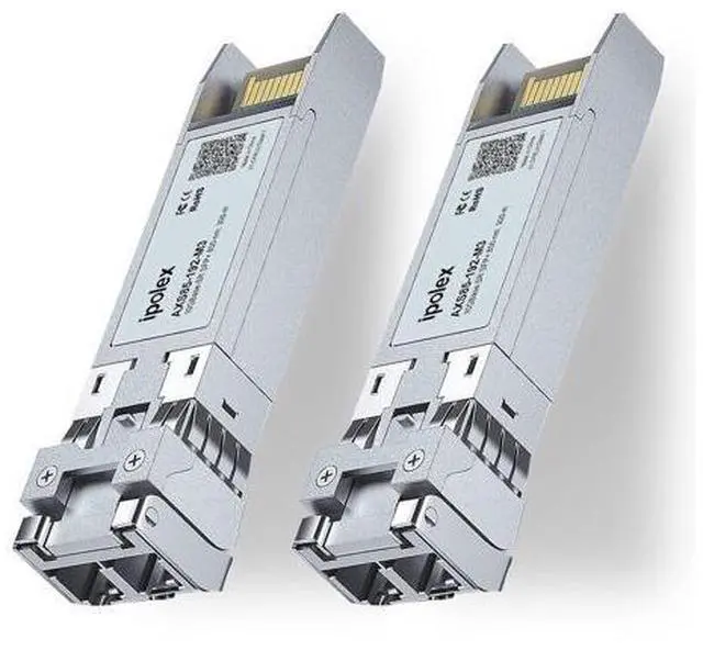 Alt view image 6 of 7 - 1 Pack 10G SFP+ Twinax Cable, 0.5m and 2 Pack 10GBase-SR SFP+ Transceiver