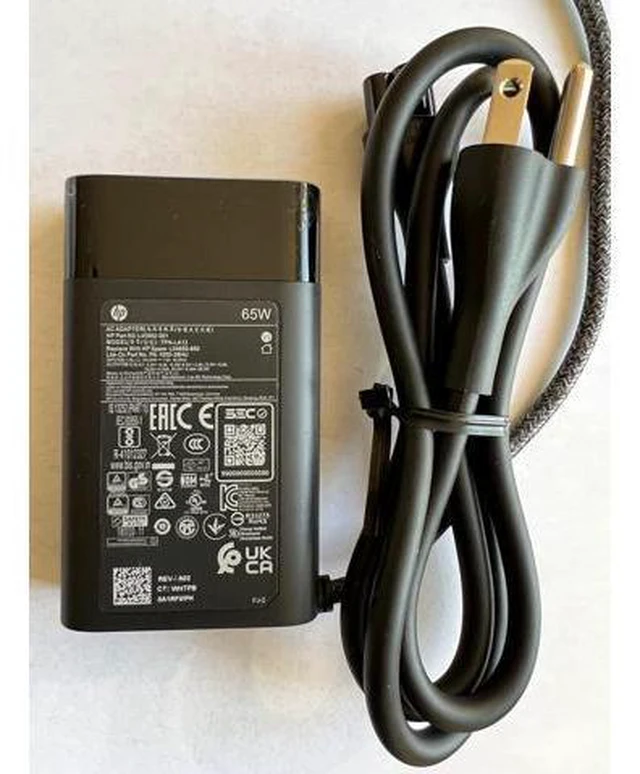 Alt view image 4 of 7 - Replacement HP 65W USB Type-C AC Adapter for HP EliteBook x360 1030 G3 Series, HP EliteBook Folio 1040 G4 Series, L04540-001, L04650-850, PA-1650-38HT, TPN-LA12.