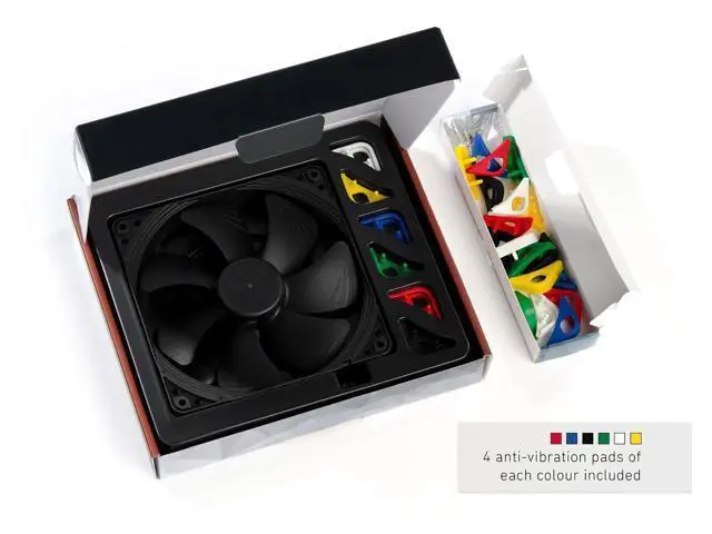Alt view image 4 of 5 - NF-A14 PWM chromax.Black.swap, Premium Quiet Fan, 4-Pin (140mm, Black)