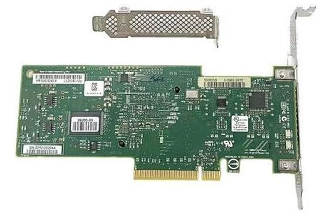 Alt view image 4 of 6 - 9240-8i 6Gbps SAS HBA FW:P20 9211-8i IT Mode ZFS FreeNAS unRAID 2* SFF SATA
