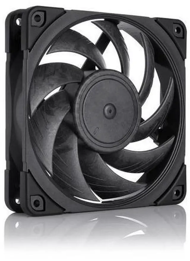 Alt view image 2 of 7 - NF-A12x25 PWM chromax.Black.swap, Premium Quiet Fan, 4-Pin (120mm, Black)