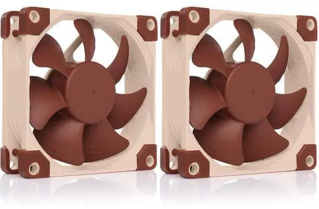 Main image of NF-A8 ULN, Ultra Quiet Silent Fan, 3-Pin (80mm, Brown) (Pack of 2)