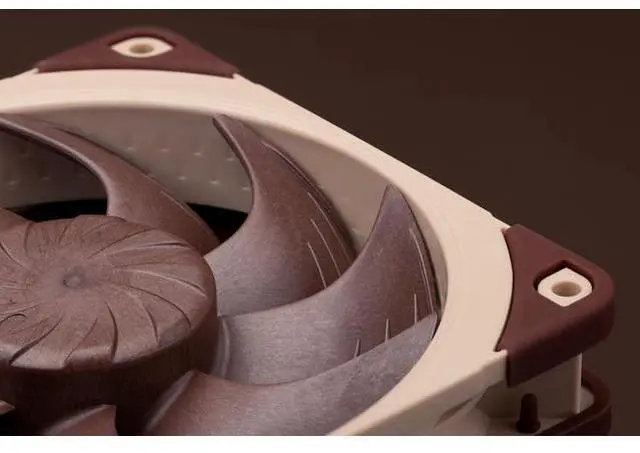 Alt view image 7 of 7 - NF-A12x25 G2 PWM Sx2-PP, Dual Fan Set for Push-Pull and Side-by-Side Applications (Brown)