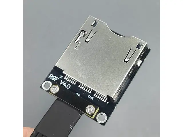 Alt view image 5 of 6 - CFexpress Type B to M.2 NVMe 2280 Key-M SSD PCIe 4.0 Extension Cable CFe Converter Compatible for Canon R5 Nikon Z6Z7 Xbox Storage Card Adapter (15cm,R49GF)