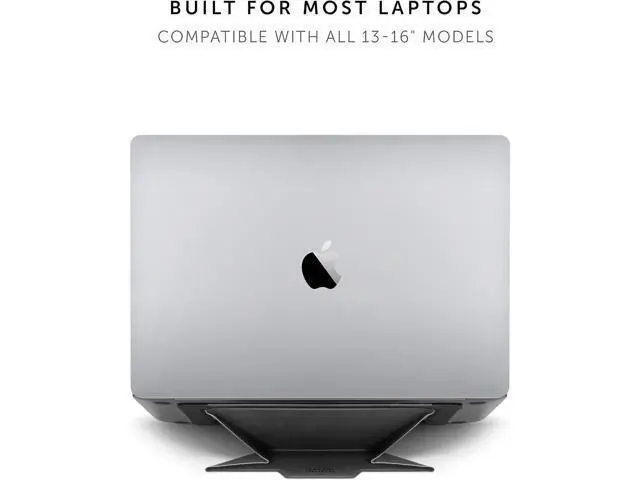 Alt view image 7 of 7 - Native Union Rise Laptop Stand Ultra-Slim Portable Folding Laptop Stand Ergonomic & Optimized Viewing Angle for All Laptops 13-16"
