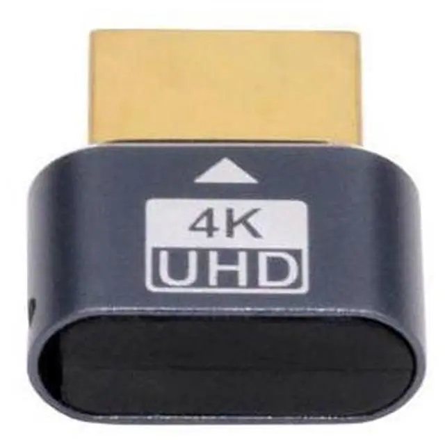 Main image of CY Virtual Display Adapter 4K HDMI 1.4 DDC EDID Dummy Plug Headless Ghost Display Emulator HDTV 4K@60Hz