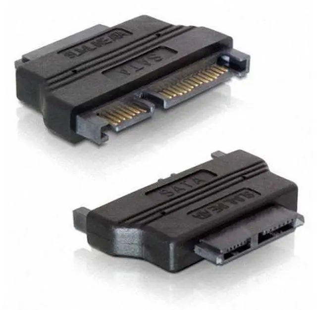 Main image of HKCY SA-015 SATA 22 Male to Slimline SATA 13 Female Convertor Adapter for Laptop CD-ROM