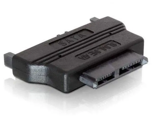 Alt view image 2 of 7 - HKCY SA-015 SATA 22 Male to Slimline SATA 13 Female Convertor Adapter for Laptop CD-ROM