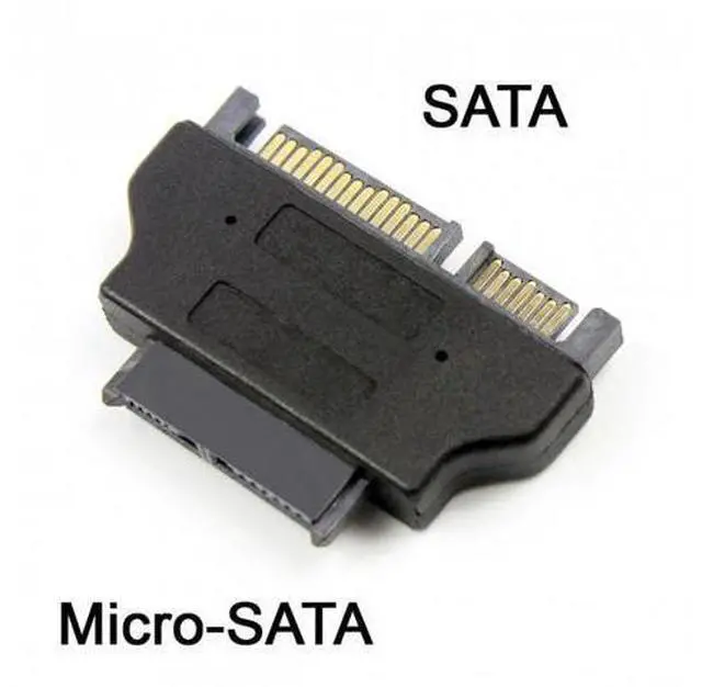 Alt view image 7 of 7 - HKCY SA-015 SATA 22 Male to Slimline SATA 13 Female Convertor Adapter for Laptop CD-ROM