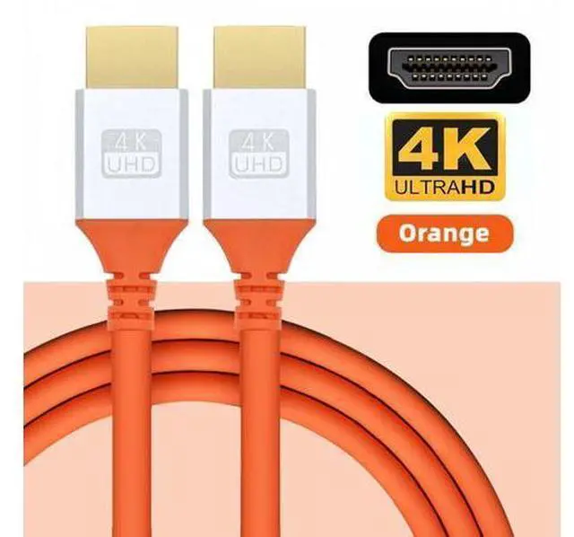 Alt view image 2 of 7 - 2.0M HDMI 4K to HDMI Ultra Soft High Flex HDTV Cable Hyper Super Flexible Cord High Speed Type-A Male to Male for Computer HDTV