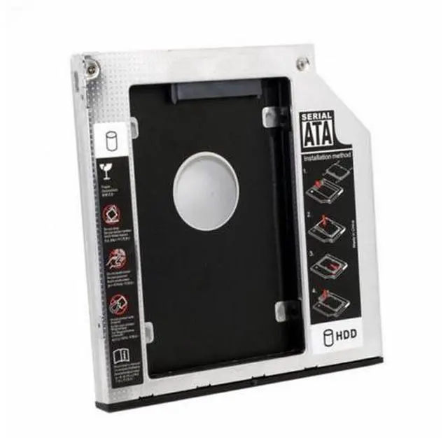 Main image of SATA 22pin HDD HD Hard Disk Drive Caddy Case for 9.5mm Universal Laptop CD / DVD-ROM Optical Bay