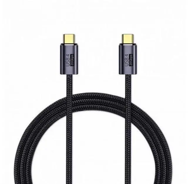 Alt view image 2 of 7 - USB4 Cable 20Gbps with 100W Charging and 8K@60Hz 5K@60Hz USB4.0 Compatible with Thunderbolt3/4