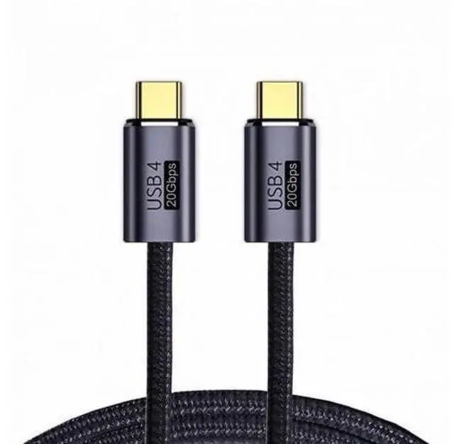 Alt view image 4 of 7 - USB4 Cable 20Gbps with 100W Charging and 8K@60Hz 5K@60Hz USB4.0 Compatible with Thunderbolt3/4