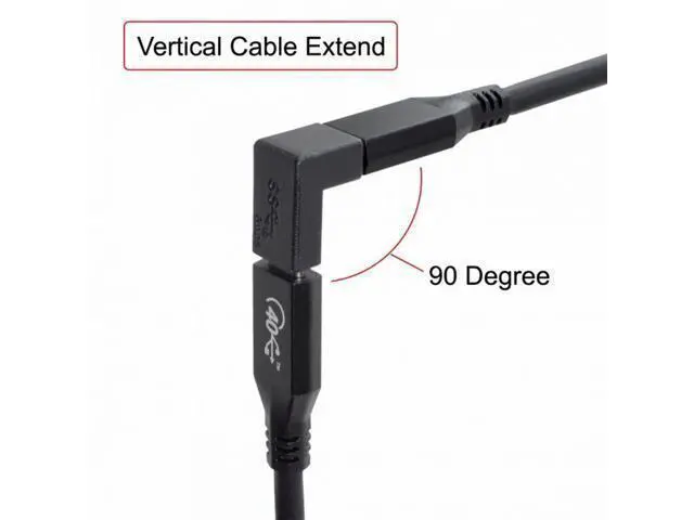 Alt view image 7 of 7 - 3pcs/lot USB 3.1 Type-C Male Female to USB-C Female Power Data 10Gbps Adapter for NS Switch Phone