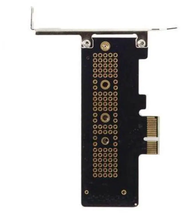Alt view image 5 of 7 - SM Low Profile PCI-E 3.0 x1 Lane to M.2 NGFF M-Key SSD Nvme AHCI PCI Express Adapter Card
