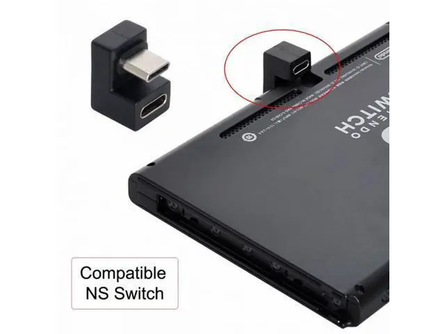 Alt view image 4 of 7 - 3pcs/lot USB 3.1 Type-C Male Female to USB-C Female Power Data 10Gbps Adapter for NS Switch Phone