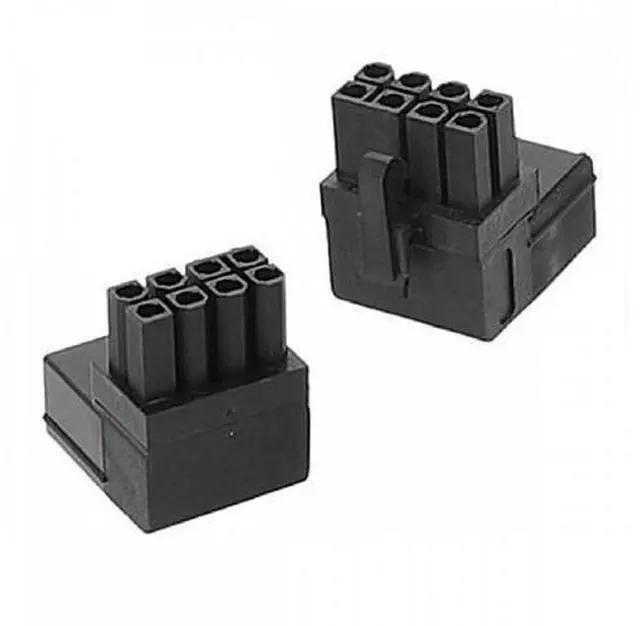 Main image of CY 2pcs/lot ATX 8P Male to Female 90 Degree Up Down Angled Power Header Adapter for GPU Graphics Card