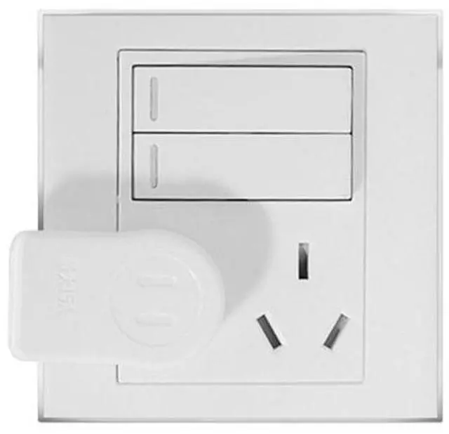 Alt view image 4 of 7 - HKCY PW-014-UP NEMA 1-15P USA Outlet Saver Power Extension Adapter 2-prong 2 Outlets 90 Degree Up Down Angled