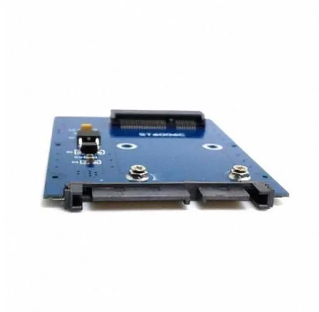 Alt view image 6 of 6 - Slim Type Mini PCI-E mSATA SSD to 2.5" SATA 3.0 22pin HDD Adapter Hard Disk PCBA SA-166