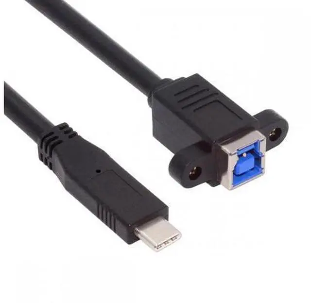 Main image of USB 3.0 Type-B Female to USB3.0 Type-C Male Cable Extension 5Gbps for Disk SSD Camera Data 30cm