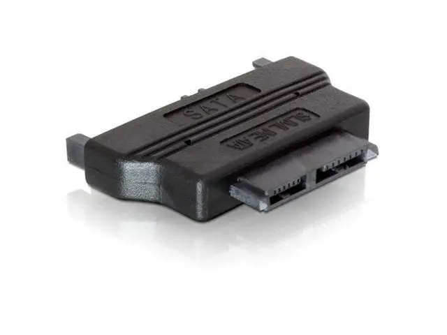 Alt view image 4 of 4 - SATA 22 /Male to slimline SATA 13 Female laptop CD-ROM convertor adapter SA-015