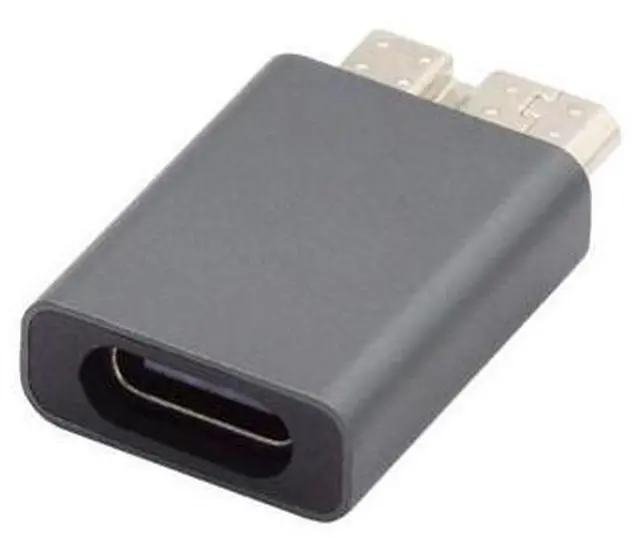 Main image of HKCY USB-C USB 3.1 Type C Female to Micro USB 3.0 Male Data Adapter 10Gbps Data Power for Laptop SSD Disk