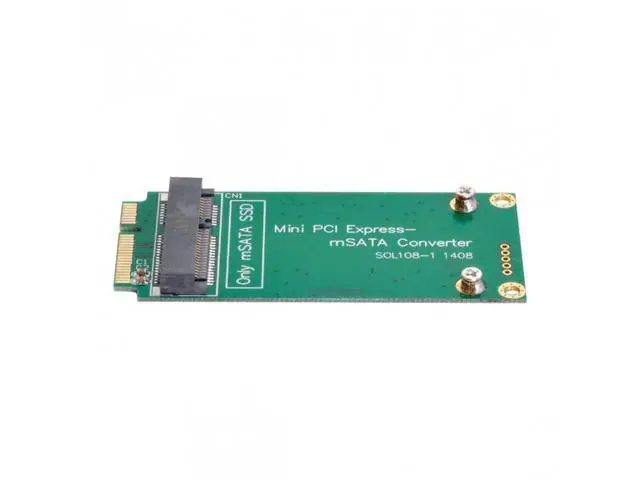 Alt view image 2 of 7 - HKCY SA-112 3x5cm mSATA Adapter to 3x7cm Mini PCI-e SATA SSD for Asus Eee PC 1000 S101 900 901 900A T91
