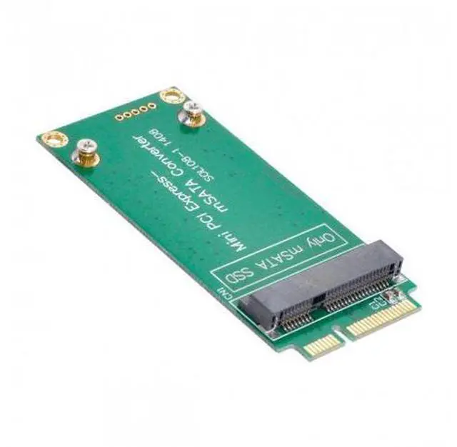Alt view image 3 of 7 - HKCY SA-112 3x5cm mSATA Adapter to 3x7cm Mini PCI-e SATA SSD for Asus Eee PC 1000 S101 900 901 900A T91