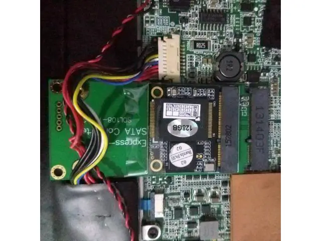 Alt view image 6 of 7 - HKCY SA-112 3x5cm mSATA Adapter to 3x7cm Mini PCI-e SATA SSD for Asus Eee PC 1000 S101 900 901 900A T91