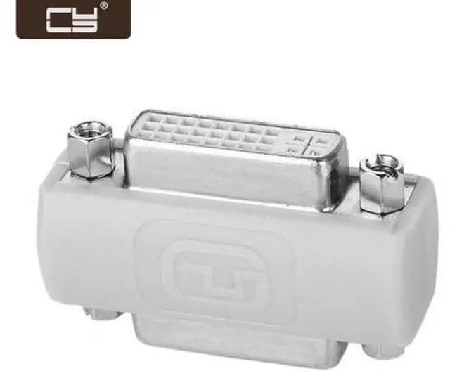 Main image of DVI 24+5 Female to DVI 24+5 Female VIDEO Converter Adapter 180 degree extender DV-025-WH
