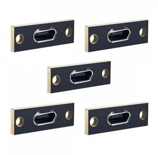 Alt view image 2 of 7 - 5pcs/set DIY OEM Micro-USB 5Pin Female Type-B Socket Connector Panel Mount Type with PC Board USB 2.0 Pinout