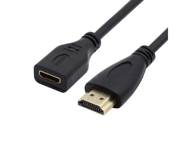 Alt view image 2 of 7 - HKCY 15cm Mini HDMI Type-C Socket Female to HDMI Type-A Male Adapter Extension Cable for Camera HDTV 4K 1080P