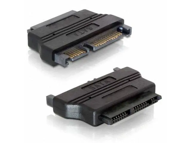 Alt view image 2 of 3 - CY 1.8" Micro SATA 7+9 16pin SSD HDD Hard Disk Drive to 2.5" SATA 7+15 22pin Laptop Notebook Adapter SA-006