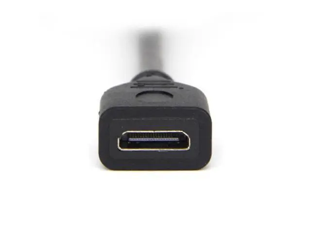 Alt view image 4 of 7 - HKCY 15cm Mini HDMI Type-C Socket Female to HDMI Type-A Male Adapter Extension Cable for Camera HDTV 4K 1080P