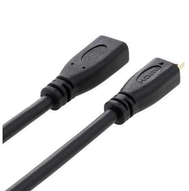 Main image of SM HDMI 1.4 D Type Micro HDMI Male to Micro HDMI Female M/F Extension Cable 30cm