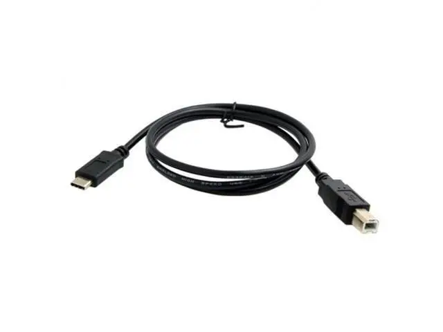Alt view image 5 of 6 - USB-C USB 3.1 Type C Male Connector to USB 2.0 B Type Male Data Cable for Cell Phone & Macbook & Laptop UC-005-1.0M