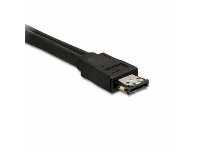 Alt view image 5 of 7 - 50cm Dual Power 12V and 5V eSATAp Power ESATA USB 2.0 combo to 22Pin SATA cable for 2.5" 3.5" Hard Disk Drive SA-009-0.5M