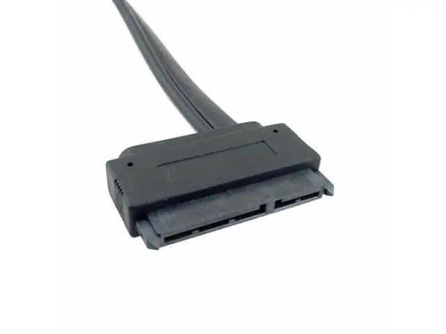 Alt view image 6 of 7 - 50cm Dual Power 12V and 5V eSATAp Power ESATA USB 2.0 combo to 22Pin SATA cable for 2.5" 3.5" Hard Disk Drive SA-009-0.5M