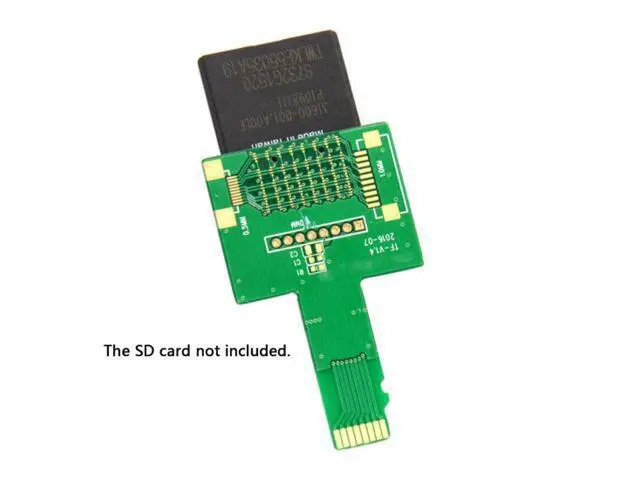 Alt view image 5 of 6 - SD Card Socket Female to Micro-SD TF Male Memory Card Kit Extension Adapter Testing Tools Extender EP-106