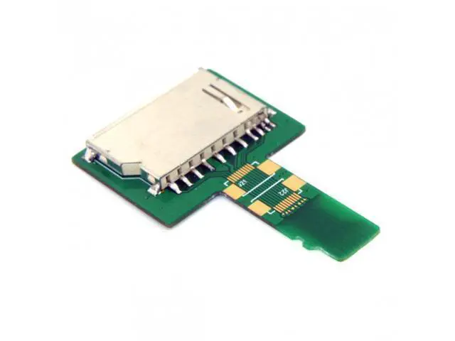Alt view image 7 of 7 - SM SD Card Socket Female to Micro-SD TF Male Memory Card Kit Extension Adapter Testing Tools Extender