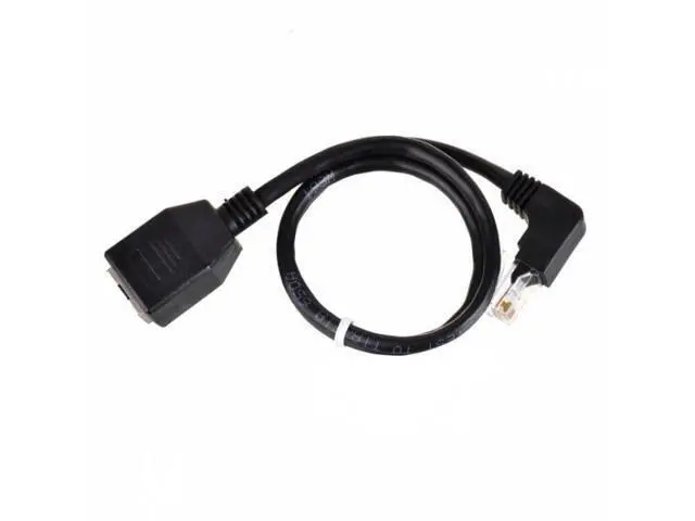 Alt view image 7 of 7 - SM Down Angled 90 Degree 8P8C FTP STP UTP Cat 5e Male to Female Lan Ethernet Network Extension Cable 50cm